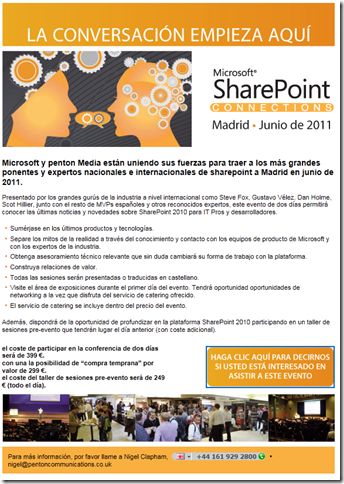 SharePointConnectionsMadrid2010