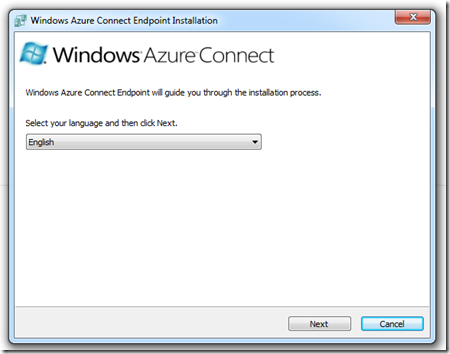 Windows Azure Connect