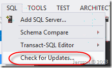 SQL / Check for Updates...